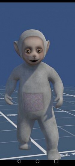 Novo modelo de personagem